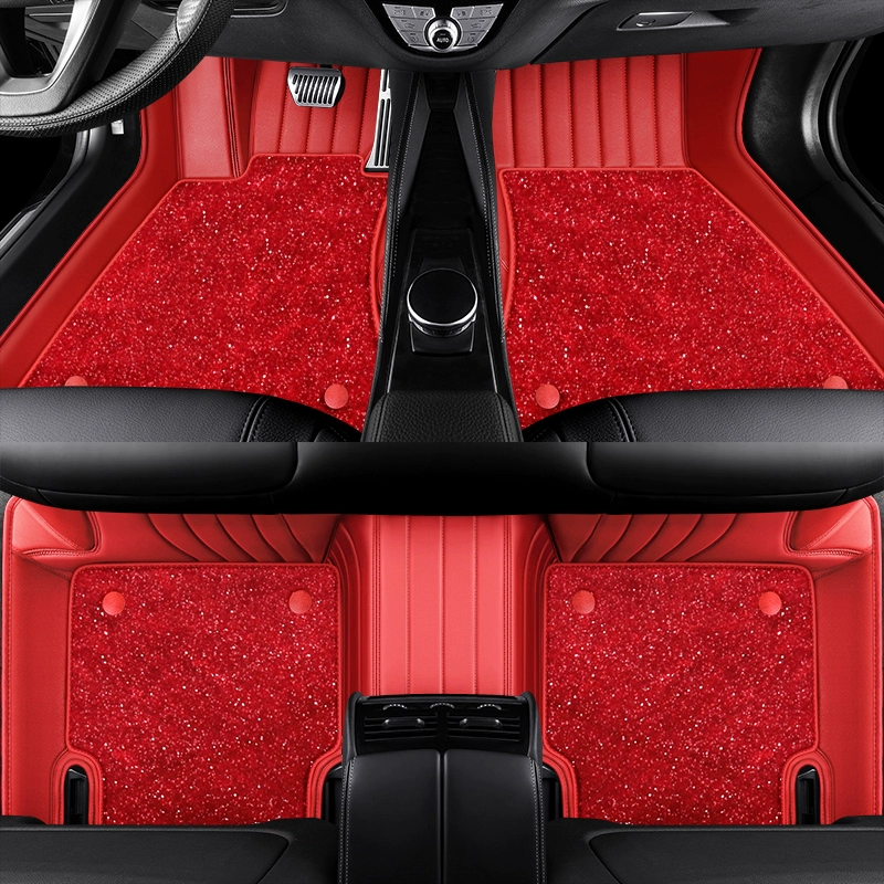 thảm oto cao su Mitsubishi Outlander Qizhi EV Jinxuan ASX Yige Pajero Jinchang da đặc biệt bao quanh thảm lót sàn ô tô thảm lót sàn innova 2019 