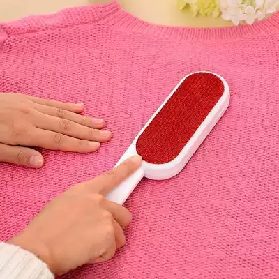 Woolen coat dust removal brush to brush dry cleaning brush double-sided anti-static sticky wool machine hair remover