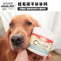 Wheellenbao Calcium Phosphorus Powder pooch tonic calcium bodybuilding Calcium Supplements Calcium Young Dog Teddy Gold Wool Universal Calcium Powder Nourishment 283g