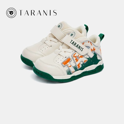 【自营】TARANIS/泰兰尼斯男宝秋季童鞋防滑篮球鞋女童透气学步鞋