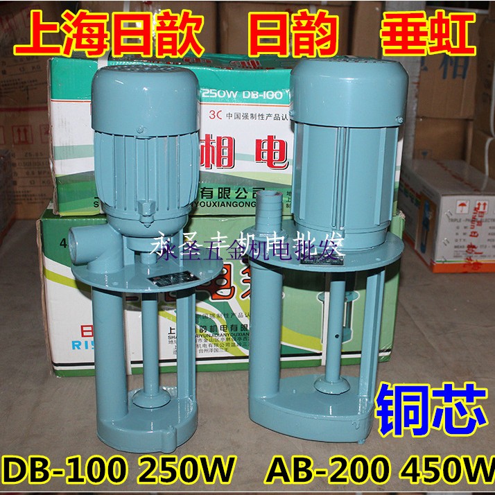 Shanghai Zhiyun Daily Xin DB-50-100 three-phase electric pump 250W machine tool water pump machine tool oil pump cooling cycle help Pu