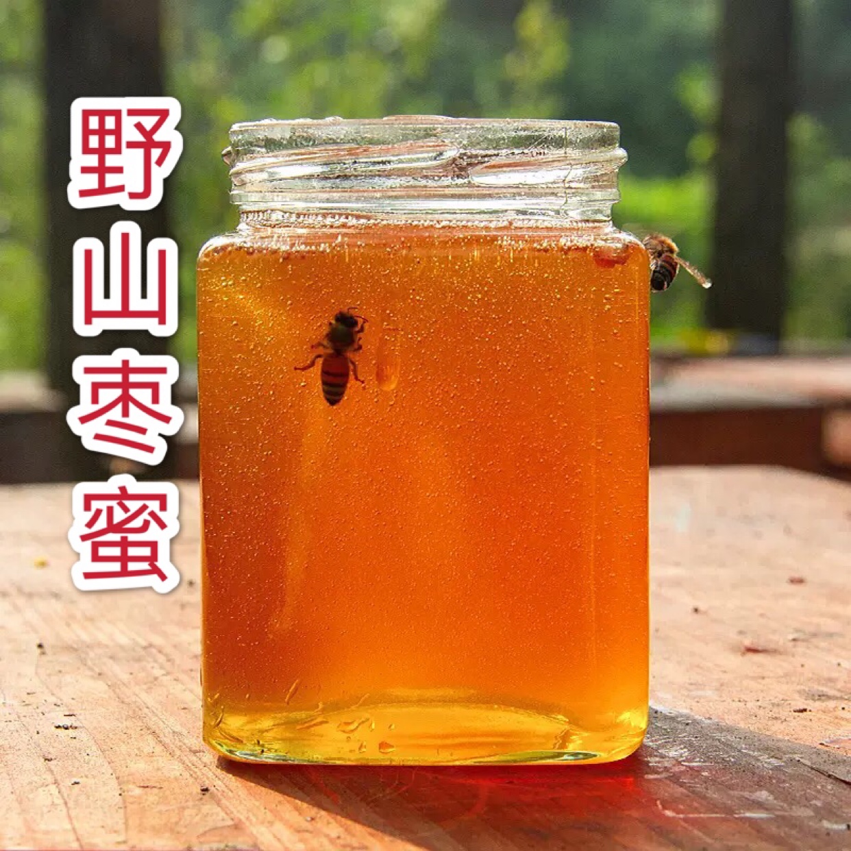 (Fat bee garden) Buy two send a liquid honey Crystalline Honey Pure Natural Wild Mountain Date Flower Honey 500g
