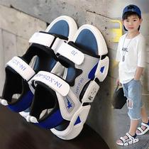 Boy sandals 2022 new soft-bottom children beach shoes mens non-slip shoes boys boy boy CUHK childrens shoes