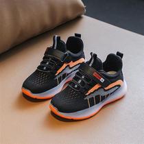 Boys shoes 2022 new boys Spring and autumn sneakers breathable mesh surface CUHK Soft Bottom Childrens Nets Shoes Children Shoes