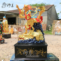 1 5 meters Quexing statue kicks Wangwen Wenqu star enshrines Zhaocai home furnishings glass fiber reinforced plastic Buddha statue