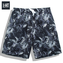 Speed Dry Men Beach Pants Loose Tide Cards Beach Pants Summer Seaside Holiday Suit 50% Shorts Flat Corner Swimsuit Pants