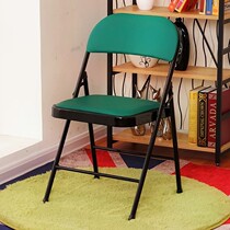 The chair blue university student stool dormitory is
