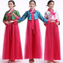 Traditional green hanbok Womens Costume National Dance performance costume Dai Jang modern dress Korean jumpsuit skirt