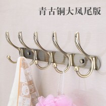 Cap hook hanger hook solid wood door wall hang clothes bag