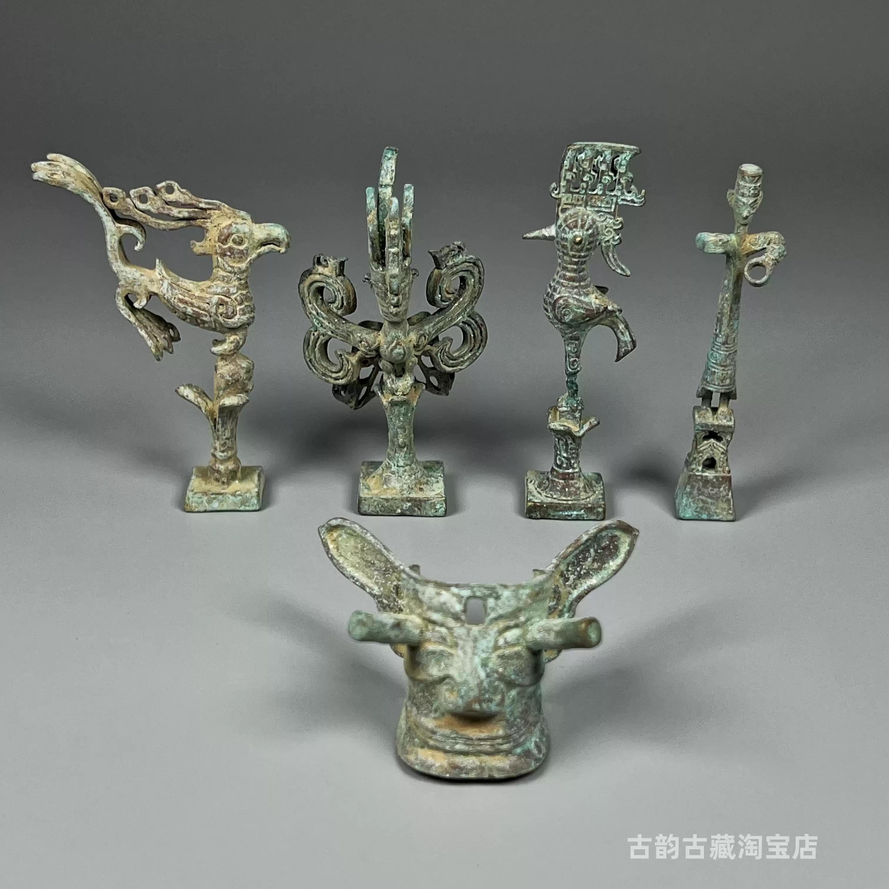 古董老铜镜收藏仿古铜镜子做旧青铜镜老铜镜翻铸汉唐古镜古玩摆件