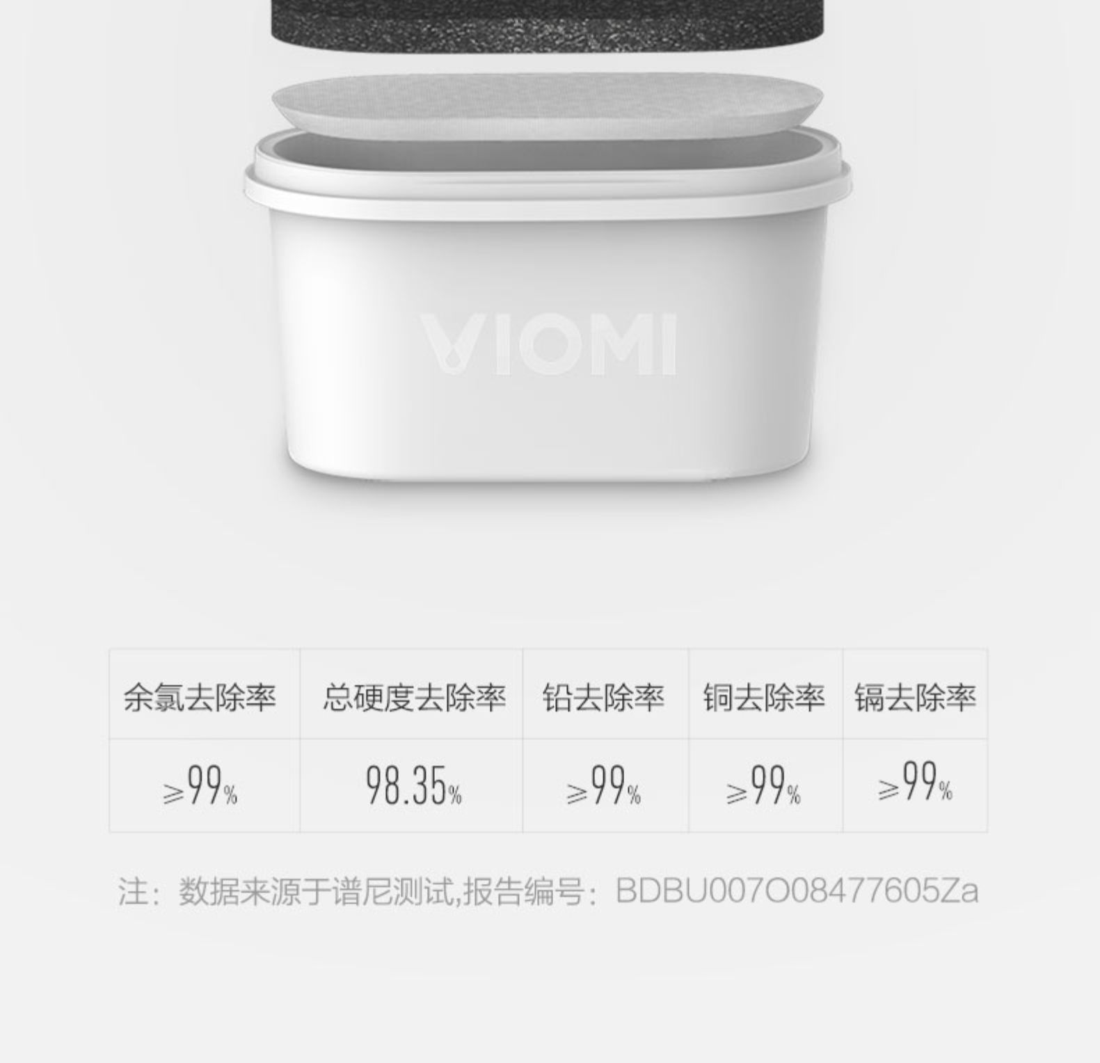 小米生态链 云米 家用直饮净水壶  7重过滤 消垢除氯 图4
