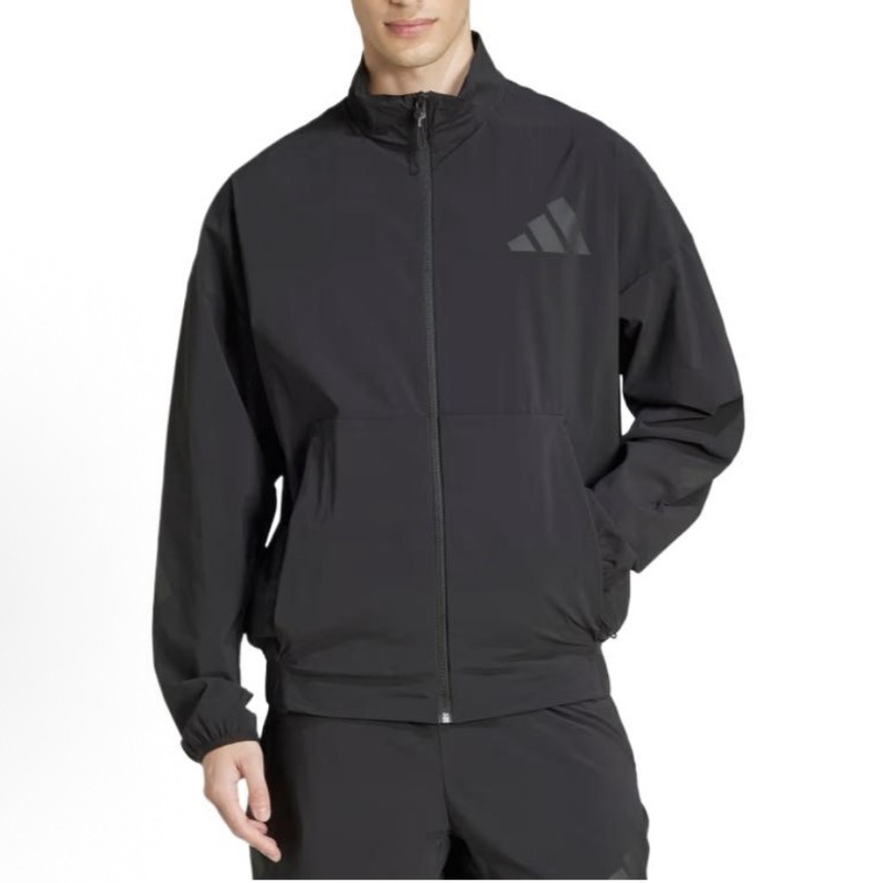 Adidas/Adidas Zne Men's Spring Thin Woven Stand-Up Collar Sports Casual Jacket Jn9026