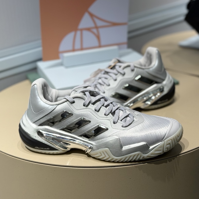 Adidas/Adidas Barricade 13 Women's Low-Top Wear-Resistant Tennis Shoes 25Th Anniversary Edition Jr4223 Adidas/Adidas Barricade 13 Women's Low-Top Wear-Resistant Tennis Shoes 25Th Anniversary Edition Jr4223