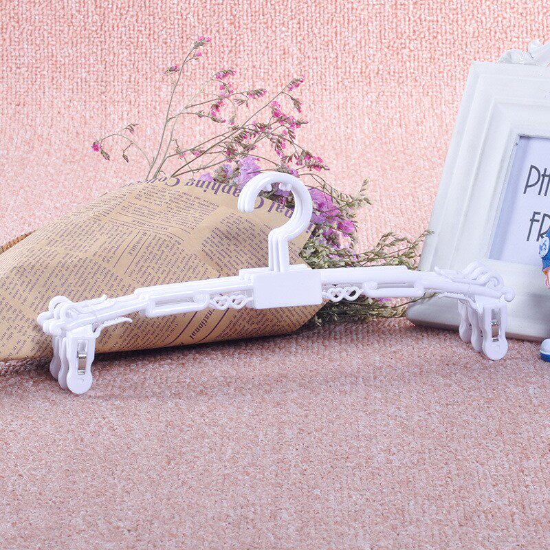 Clothing shopBaby adult anti-slip underwear plastic spring clamp lady drying bra clothes hanger clamp