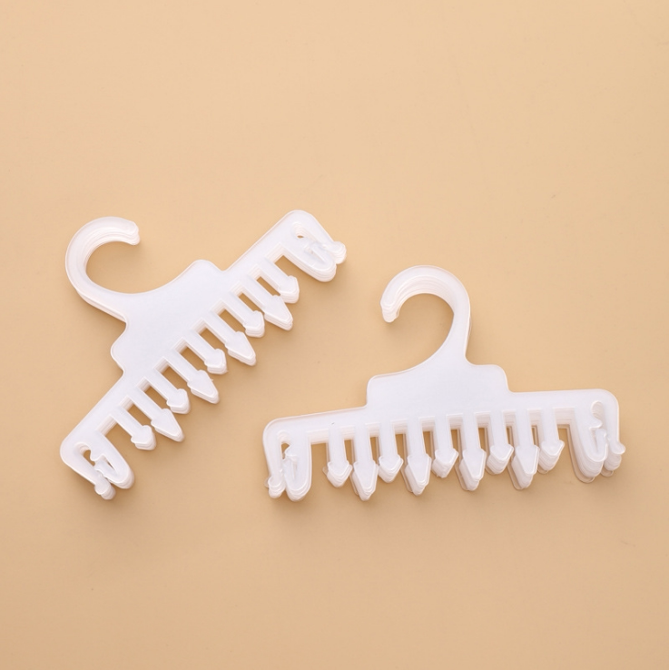 Panties rack transparent plastic baby underwear shelf clamps household small underwear comb supermarket underwear shop