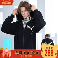 Áo khoác nam PUMA PUMA nam 2018 mùa thu mới thể thao đứng cổ áo sơ mi giản dị áo khoác áo 855068 áo khoác the thao nam chính hãng