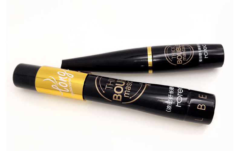 Authentic mascara không thấm nước uốn dài mã hóa dài không thấm nước dày không nở thô rất mịn không tăng trưởng chất lỏng mascara karadium