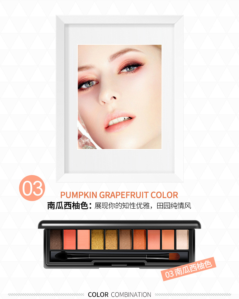 Cô gái đĩa mắt tương tự đã mệt mỏi với kiểu trang điểm nude mờ mới bắt đầu parity ins super fire Cosmetics Hàn Quốc - Bóng mắt phấn mắt kim tuyến