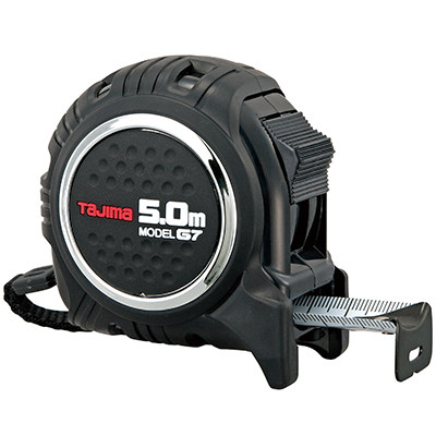 Tajima Tajima tape measure steel tape measure 5 meters 6 5 meters ruler double-sided high-precision thickened ruler with safety buckle