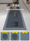 Kitchen floor mats 2026 new l-shaped corner thickened foot mats anti-slip, water-absorbent, oil-proof, wash-resistant and stain-resistant household mats