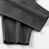 Мужское хлопковое удерживающее тепло нижнее белье, приятный телу высокий свитер, термобелье, круглый воротник