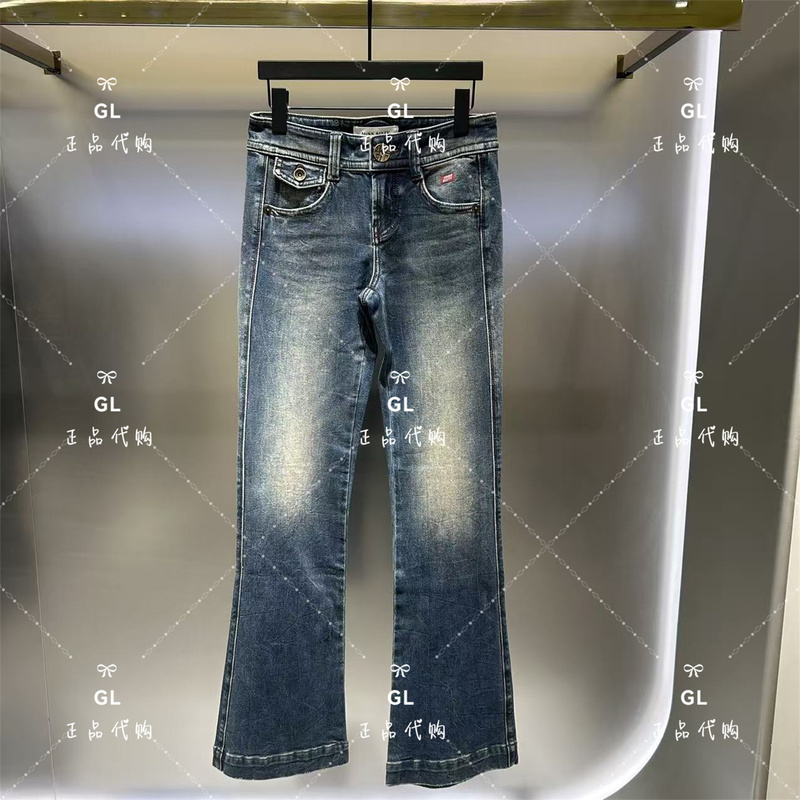Miss Sixty Genuine Product Direct from the Store 2026 Winter New High-Waisted Flared Jeans 6M4Jj4210B Miss Sixty Genuine Product Direct from the Store 2026 Winter New High-Waisted Flared Jeans 6M4Jj4210B