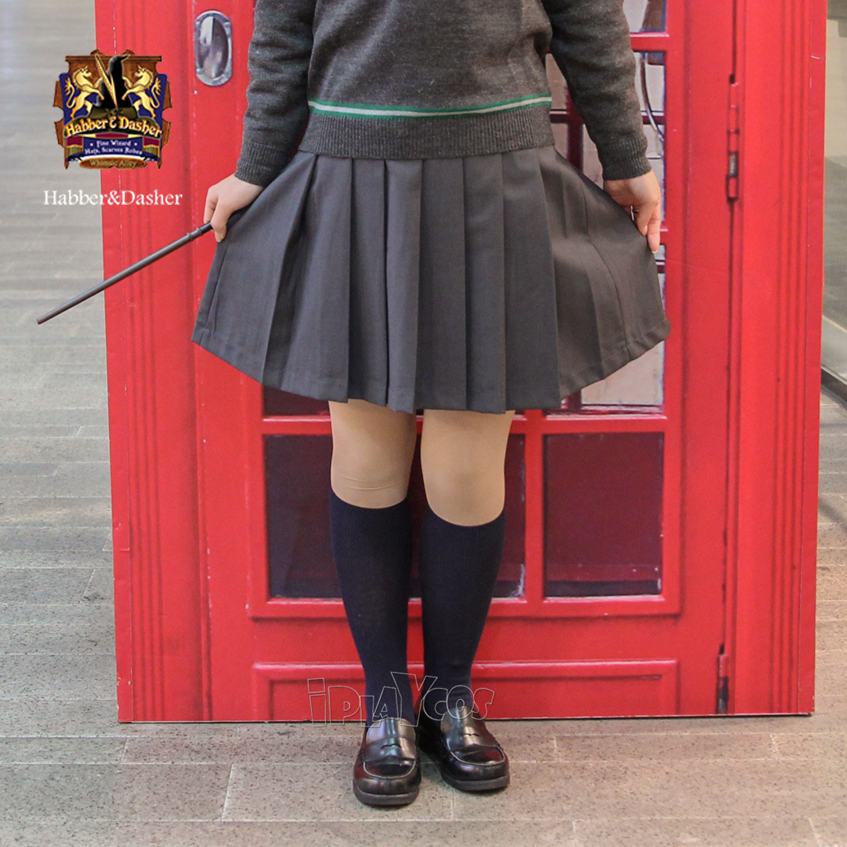 Harry Potter film and television around Hermione Luna Ginny cosplay college short skirt anti-light lined pleated skirt