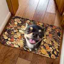 Festive Hospitality pooch Entrance Ground Mat Bedroom Room 100 Hitch Carpet Personality Bed Side Strip Mat Customizable