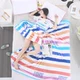 Tấm chăn đôi giải trí chăn mặt bích điều hòa chăn chăn chăn lông cừu xịn