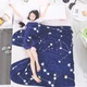 Chăn mền chăn giải trí chăn mền chăn mền đôi chăn lông tuyết nhung Ném / Chăn