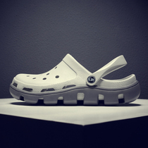 Operating room slippers new 2021 exploits half-pack sandals Cool Shoes Autumn ultra soft deodorant male and female outside wearing anti-slip dongle shoes