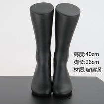 Foot mold Male and female foot mold socks model transparent display props Plastic model socks shooting photo props