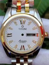 Assemble the watch Watch accessories case Plum blossom gold case Suitable for Swiss ETA2789 movement 2167 movement