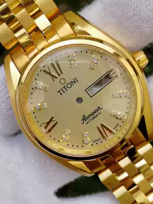 Watch Accessories 83909 Watch Case Suitable for Assembly ETA2836-2 Movement 2834 Full Gold Case 2846