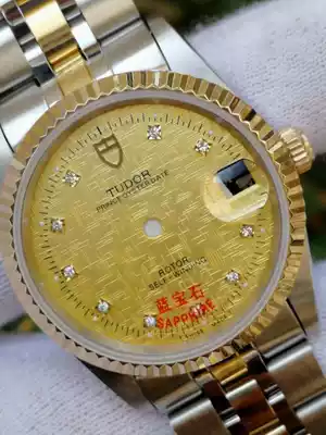 Watch accessories half-pack gold case suitable for assembly ETA2824 st2130 sw200 3165 movement