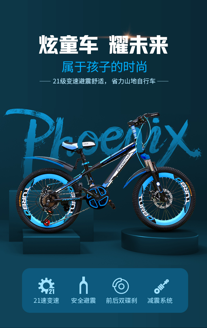 凤凰牌 自行车/山地车 18-22寸 图2