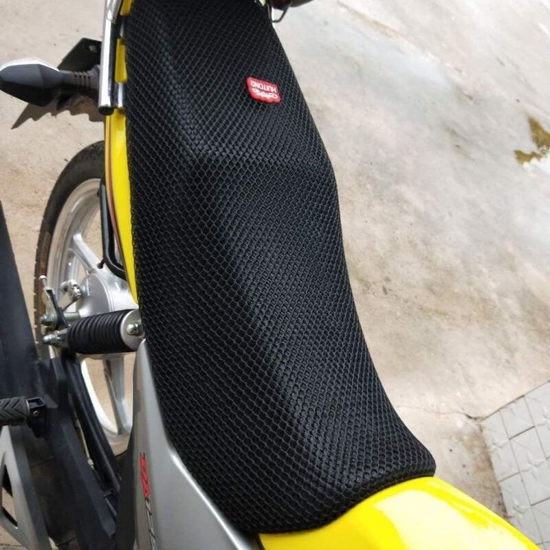 Suitable for Lx150 Motorcycle Waterproof Leather Seat Cushion Cover 3D Full Mesh Thickeneded Sun Protection Breathable Seat Cover