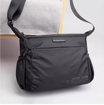 Casual style multi-layer practical storage business crossbody backpack