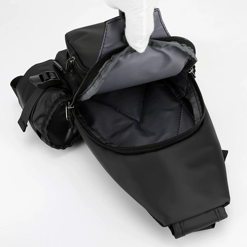 Мужская нагрудная сумка, вместительная и большая сумка через плечо, водонепроницаемая трендовая сумка на одно плечо, ткань оксфорд