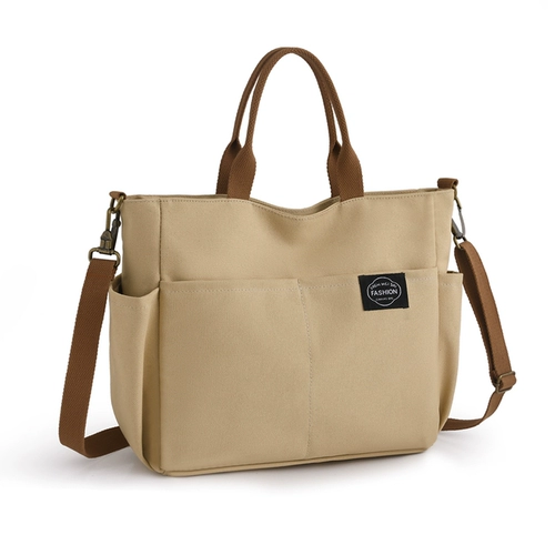 Вместительная и большая водонепроницаемая сумка через плечо, шоппер, портативная сумка для телефона для отдыха для матери и ребенка, в корейском стиле, подходит для студента