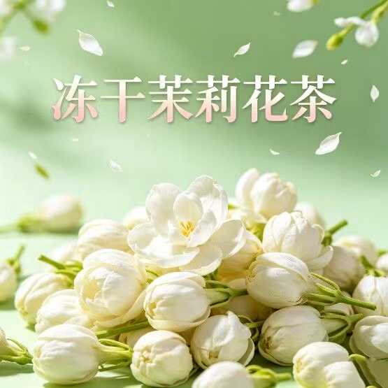 2026 First Harvest Jasmine Freeze-Dried Buds Can Be Used to Make Herbal Tea with Natural Floral Fragrance