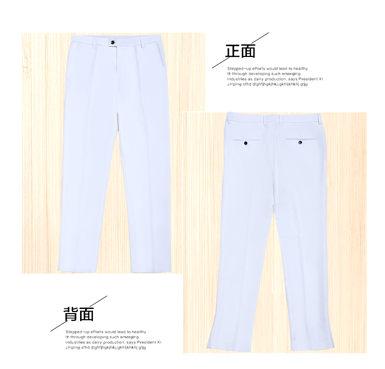 Bộ đồ vest nam màu trắng chú rể ăn mặc phiên bản Hàn Quốc của chiếc váy dạ hội Anh gió XL mùa hè - Suit phù hợp quần áo nam