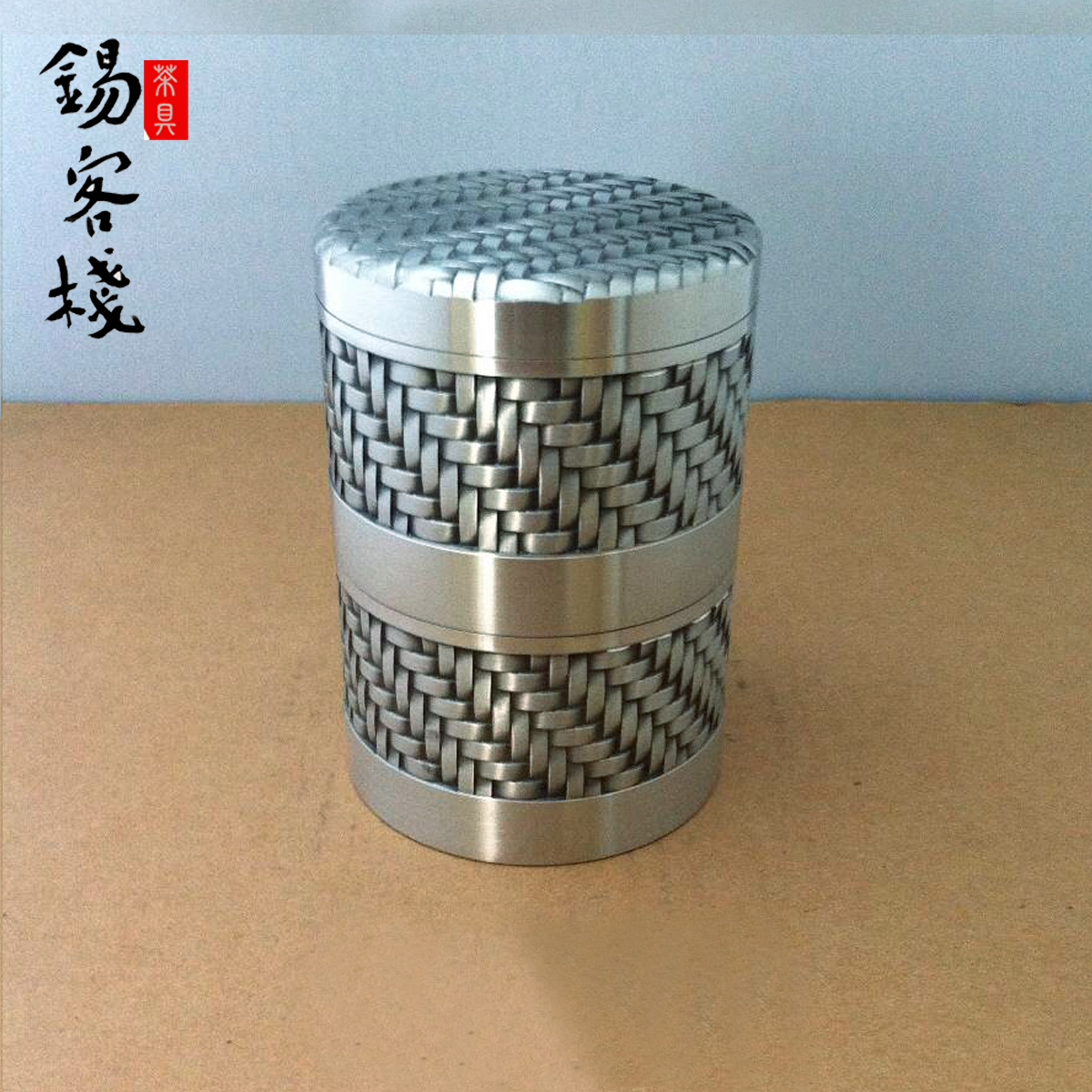 a tin guest house tin tea set seal tea leaf jars tin jar pure tin tea leaf jars refreshing pot business gift-Taobao