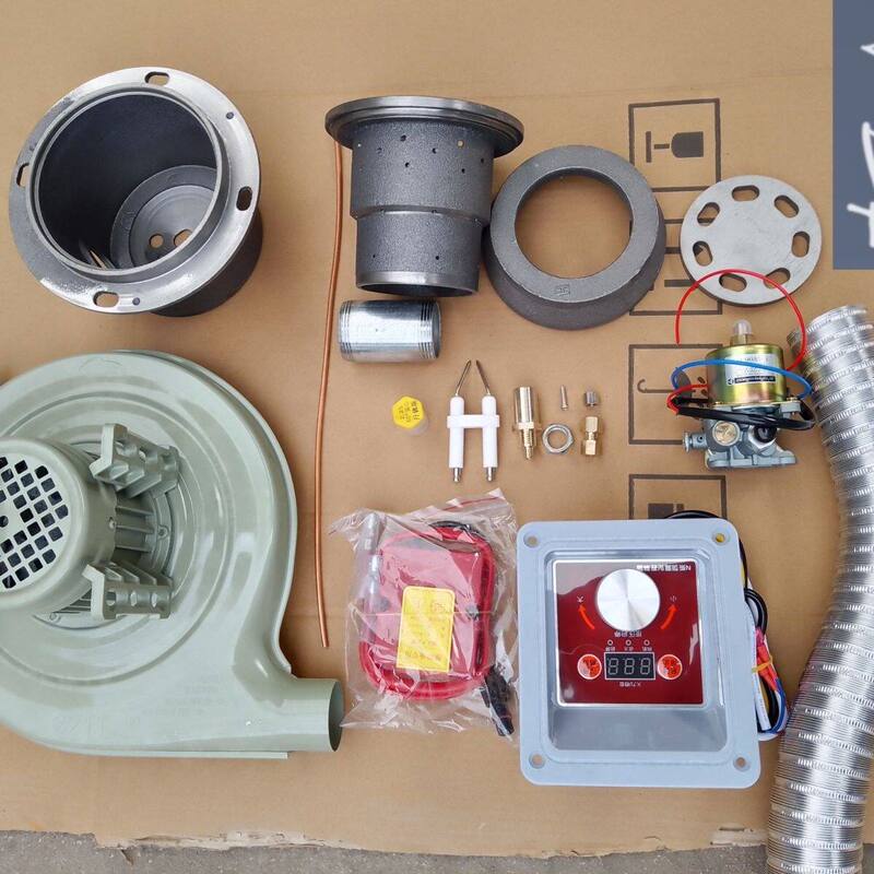 Vegetable Oil White Oil Liquid Wax Universal Model Electric Spray Burner Complete Set with One-Touch Start Smart Controller, Shipping Not Included