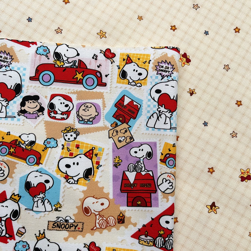 8oz Pure Cotton Canvas Handmade DIY Fabric Canvas Bag Notebook Cover Book Cover Snoopy Stamp Patchwork 8oz Pure Cotton Canvas Handmade DIY Fabric Canvas Bag Notebook Cover Book Cover Snoopy Stamp Patchwork