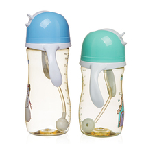 Fun with PPSU wide mouth and fall-proof and anti-flatproof gas baby water cup baby Drink cup Drink Cup Accessories