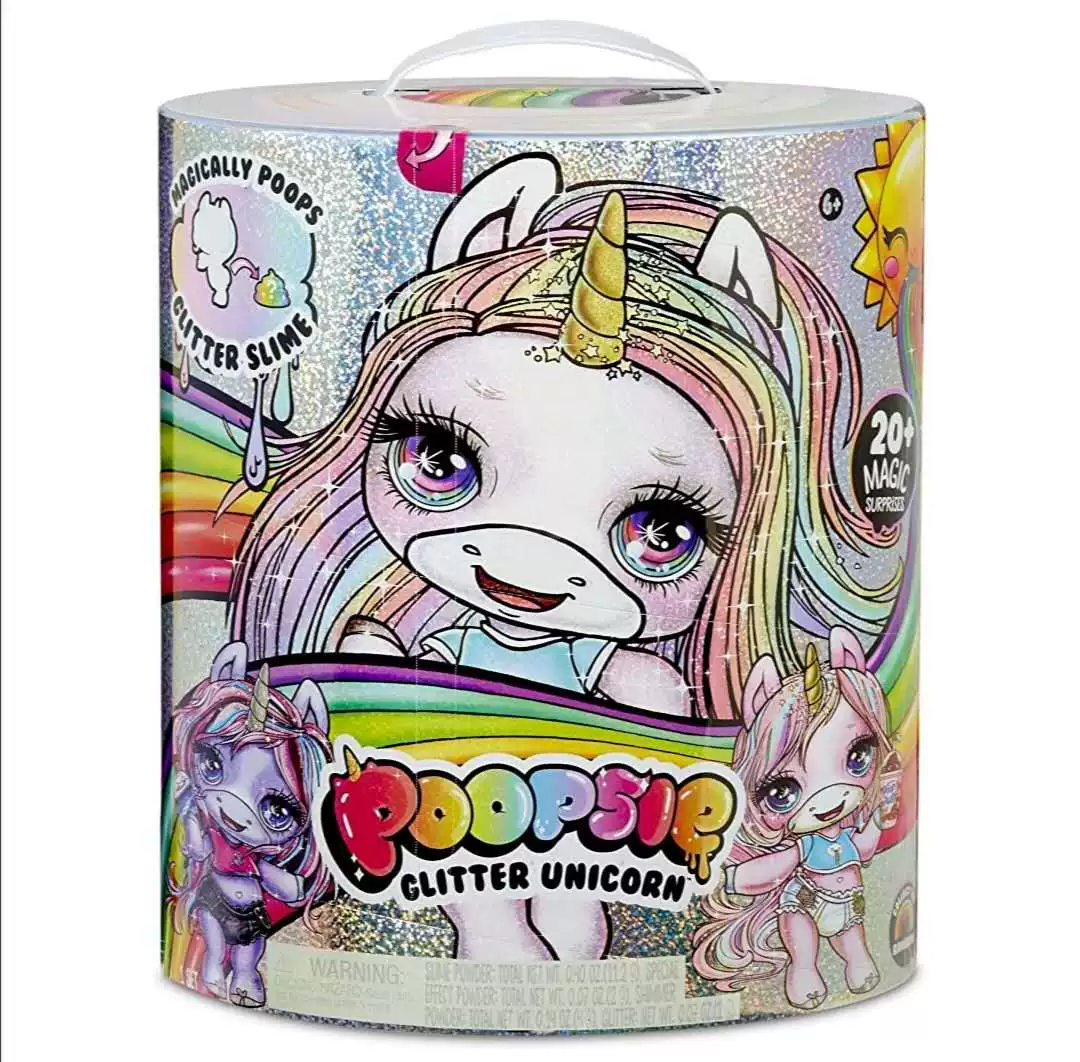 [Американская оригинальная Poopsie Slime кристальная грязь конфетти набор единорог рог]