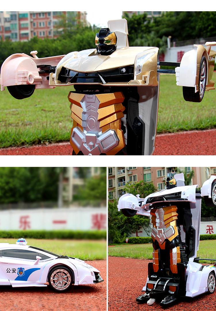 Trẻ em biến dạng cảm ứng đồ chơi King Kong điều khiển từ xa xe sinh nhật món quà cử chỉ robot không dây sạc máy bay đồ chơi điều khiển từ xa