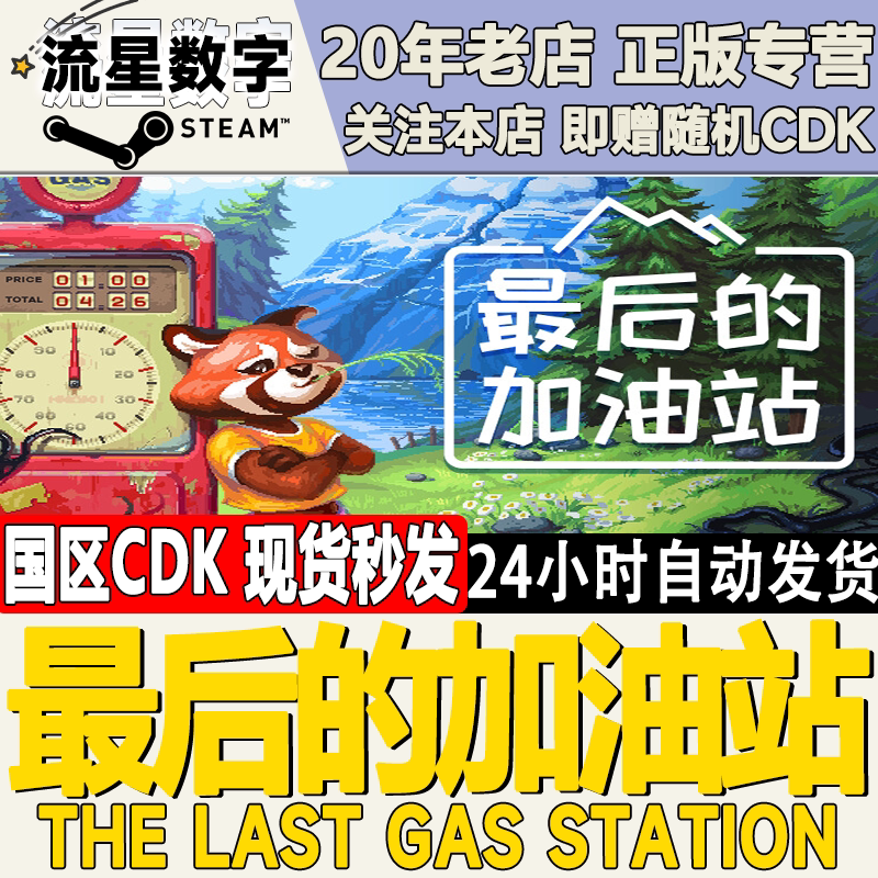 Steam Genuine Chinese Region Key the Last Gas Station Activation Code Cdkey
