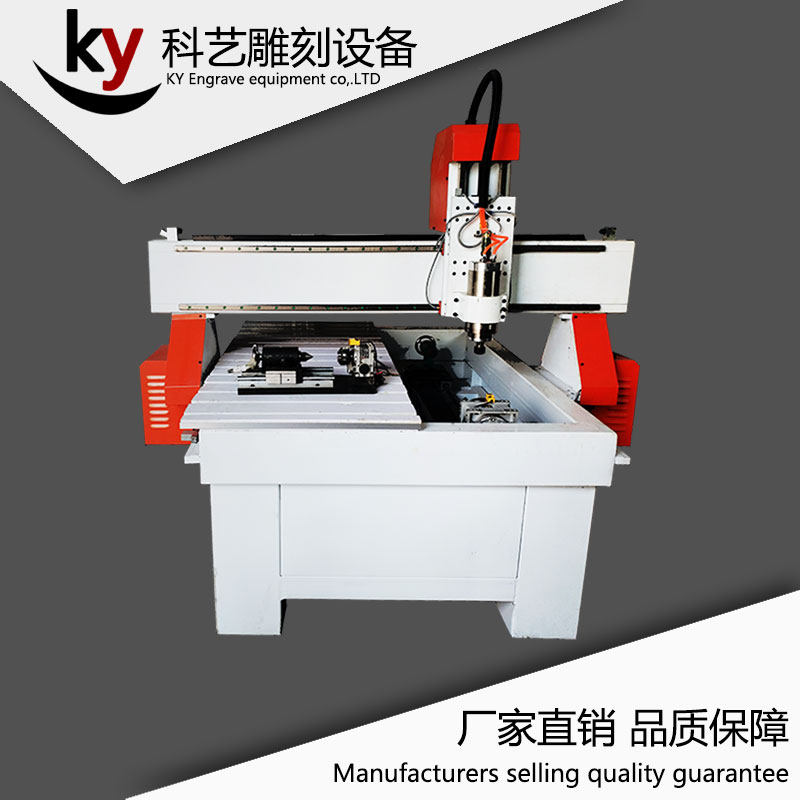 6090 small advertising engraving machine Solid relief machine plastic acrylic agate stone material jade pbc cutting machine